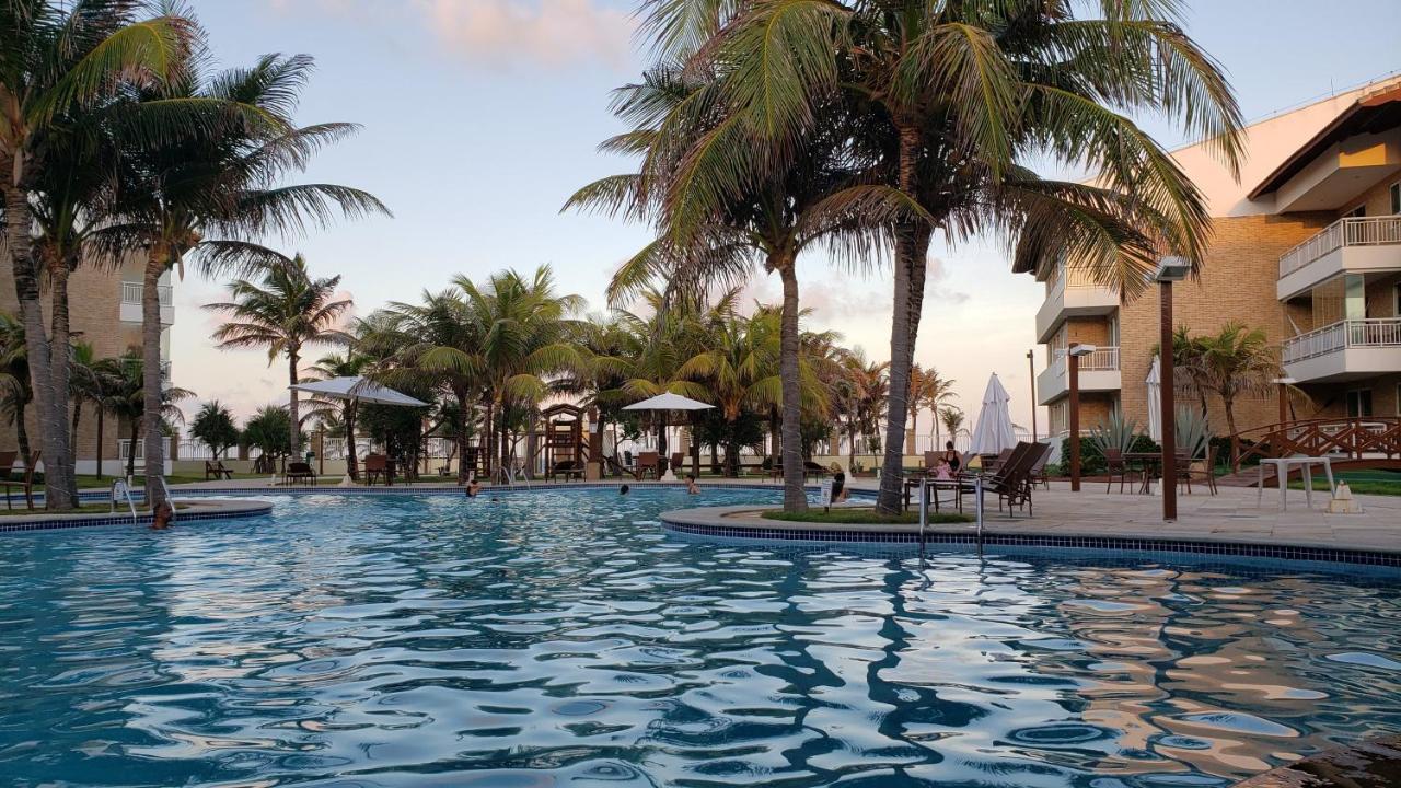 Paraiso Das Dunas - Apartamento A Beira Mar Com Jacuzzi - Proximo Ao Beach Park Акуираз Екстериор снимка