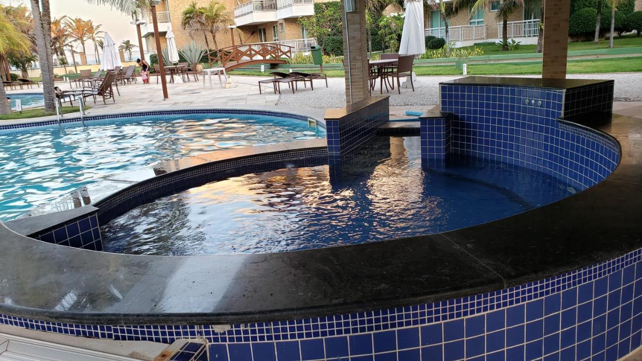 Paraiso Das Dunas - Apartamento A Beira Mar Com Jacuzzi - Proximo Ao Beach Park Акуираз Екстериор снимка