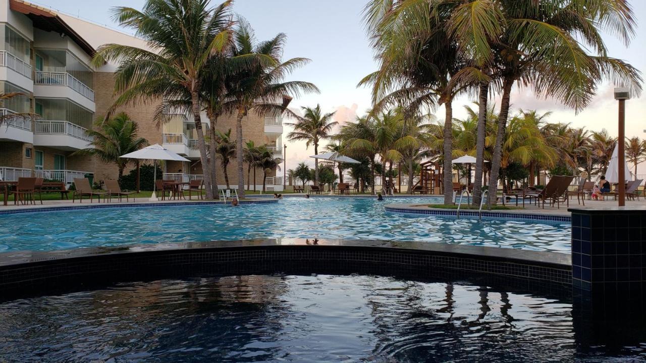 Paraiso Das Dunas - Apartamento A Beira Mar Com Jacuzzi - Proximo Ao Beach Park Акуираз Екстериор снимка