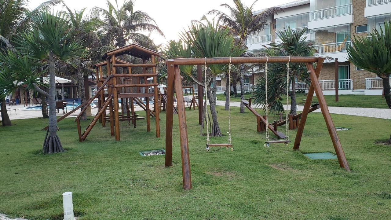 Paraiso Das Dunas - Apartamento A Beira Mar Com Jacuzzi - Proximo Ao Beach Park Акуираз Екстериор снимка