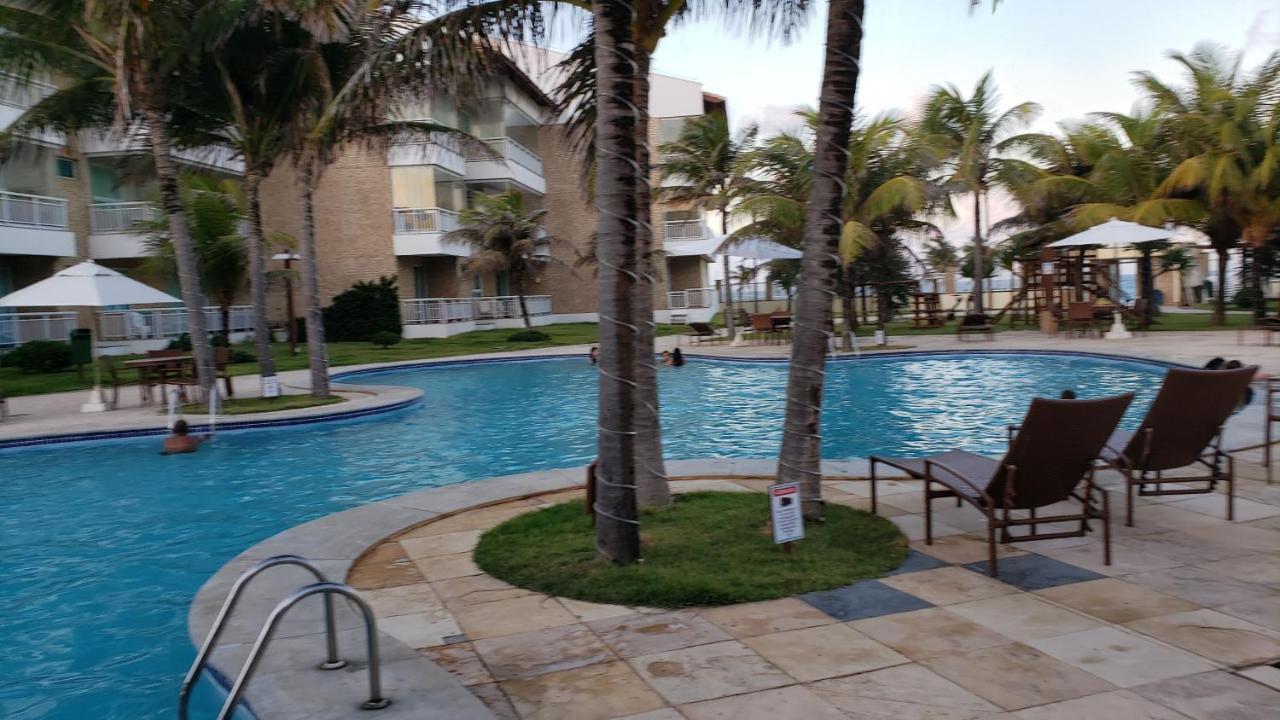 Paraiso Das Dunas - Apartamento A Beira Mar Com Jacuzzi - Proximo Ao Beach Park Акуираз Екстериор снимка