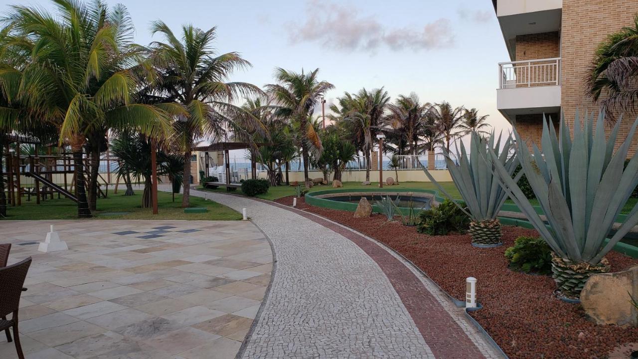 Paraiso Das Dunas - Apartamento A Beira Mar Com Jacuzzi - Proximo Ao Beach Park Акуираз Екстериор снимка
