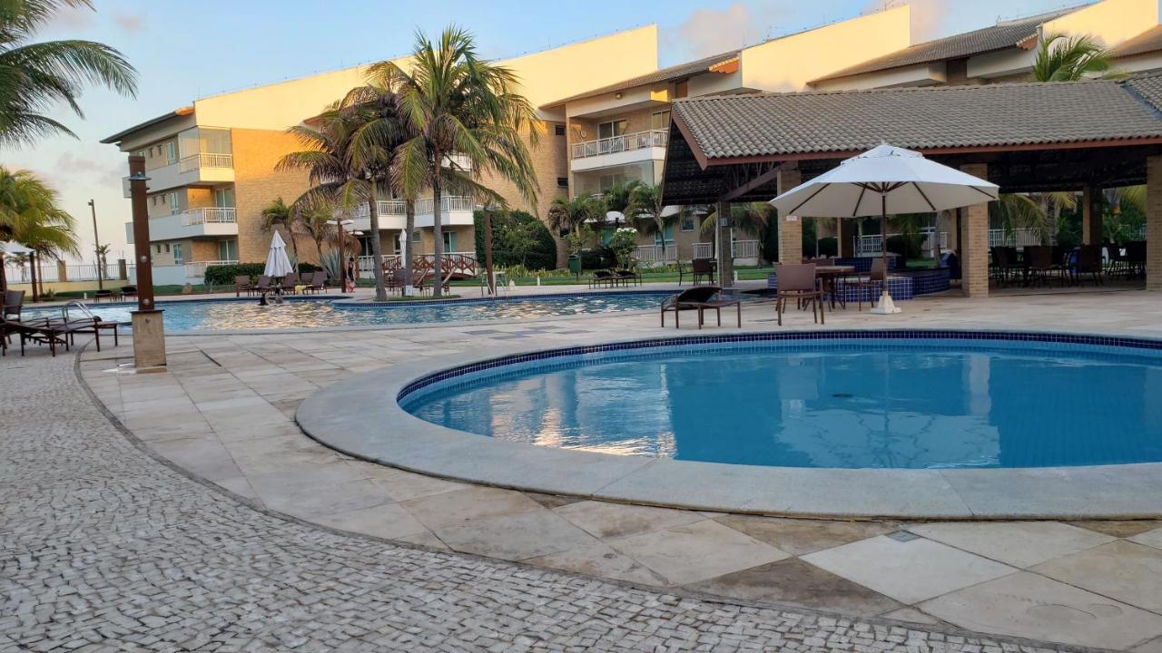 Paraiso Das Dunas - Apartamento A Beira Mar Com Jacuzzi - Proximo Ao Beach Park Акуираз Екстериор снимка