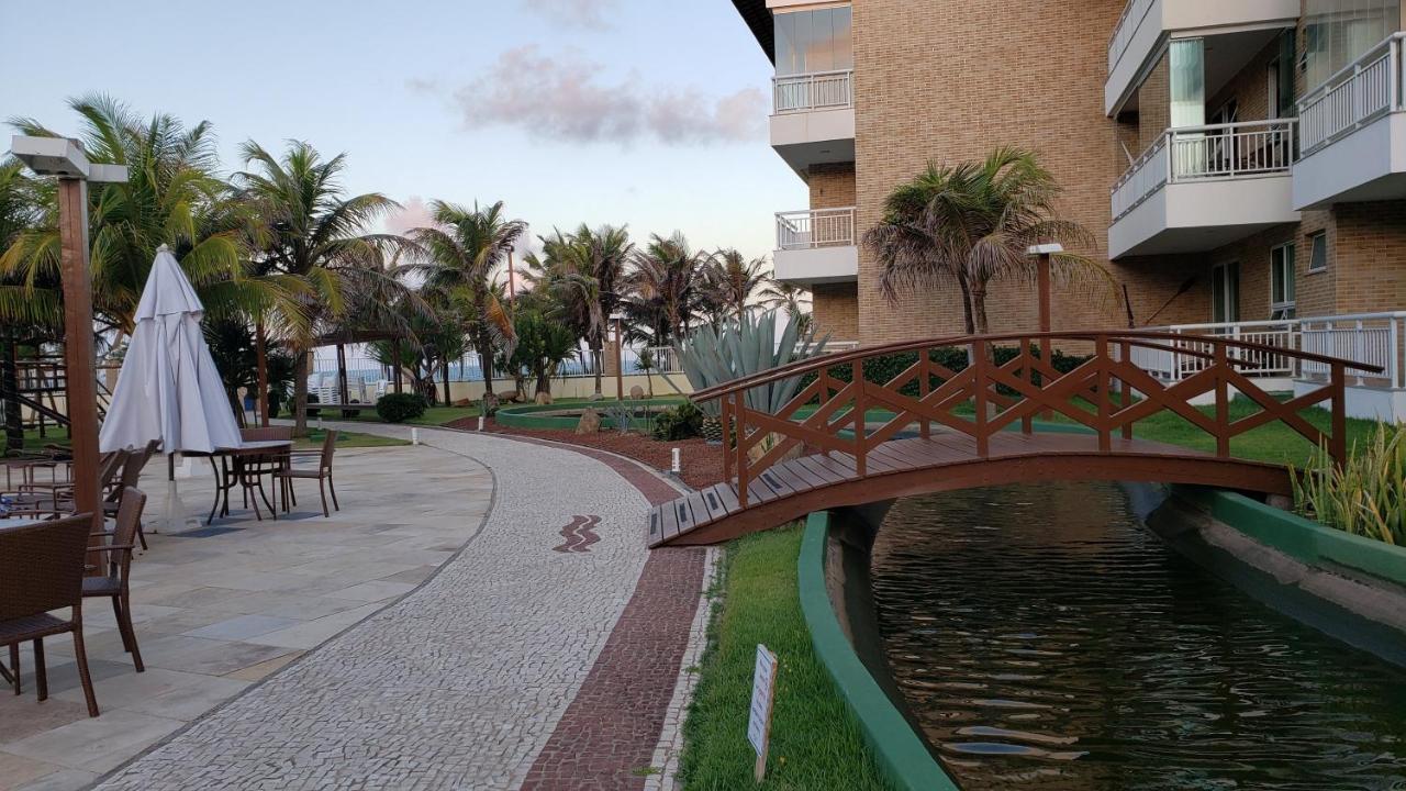 Paraiso Das Dunas - Apartamento A Beira Mar Com Jacuzzi - Proximo Ao Beach Park Акуираз Екстериор снимка