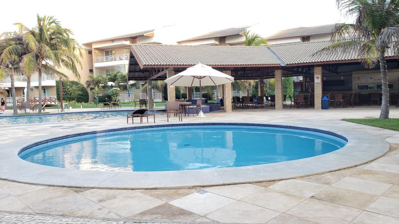 Paraiso Das Dunas - Apartamento A Beira Mar Com Jacuzzi - Proximo Ao Beach Park Акуираз Екстериор снимка