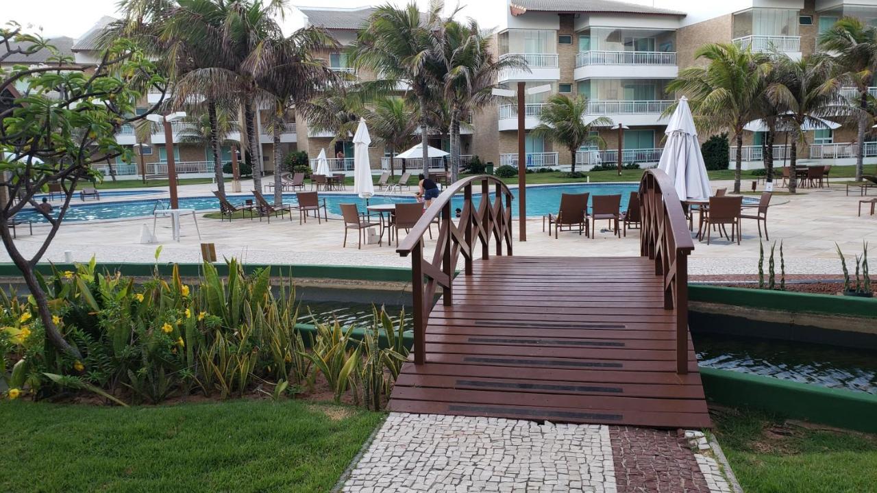 Paraiso Das Dunas - Apartamento A Beira Mar Com Jacuzzi - Proximo Ao Beach Park Акуираз Екстериор снимка