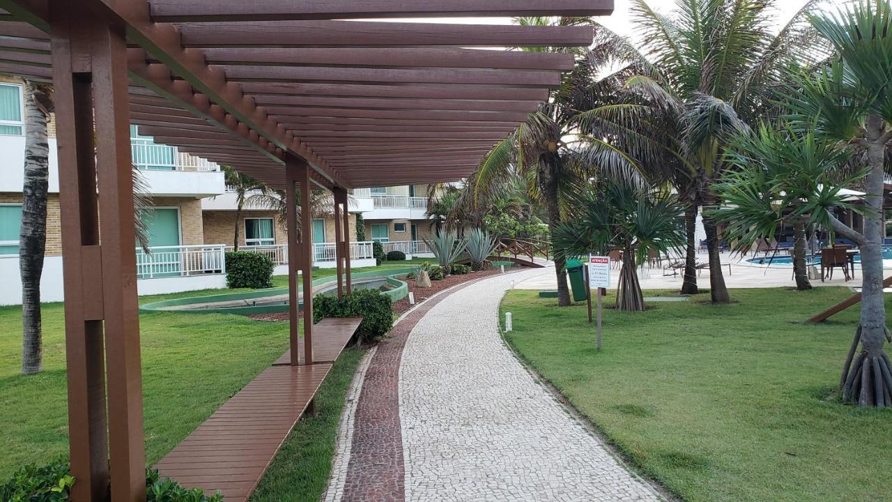 Paraiso Das Dunas - Apartamento A Beira Mar Com Jacuzzi - Proximo Ao Beach Park Акуираз Екстериор снимка