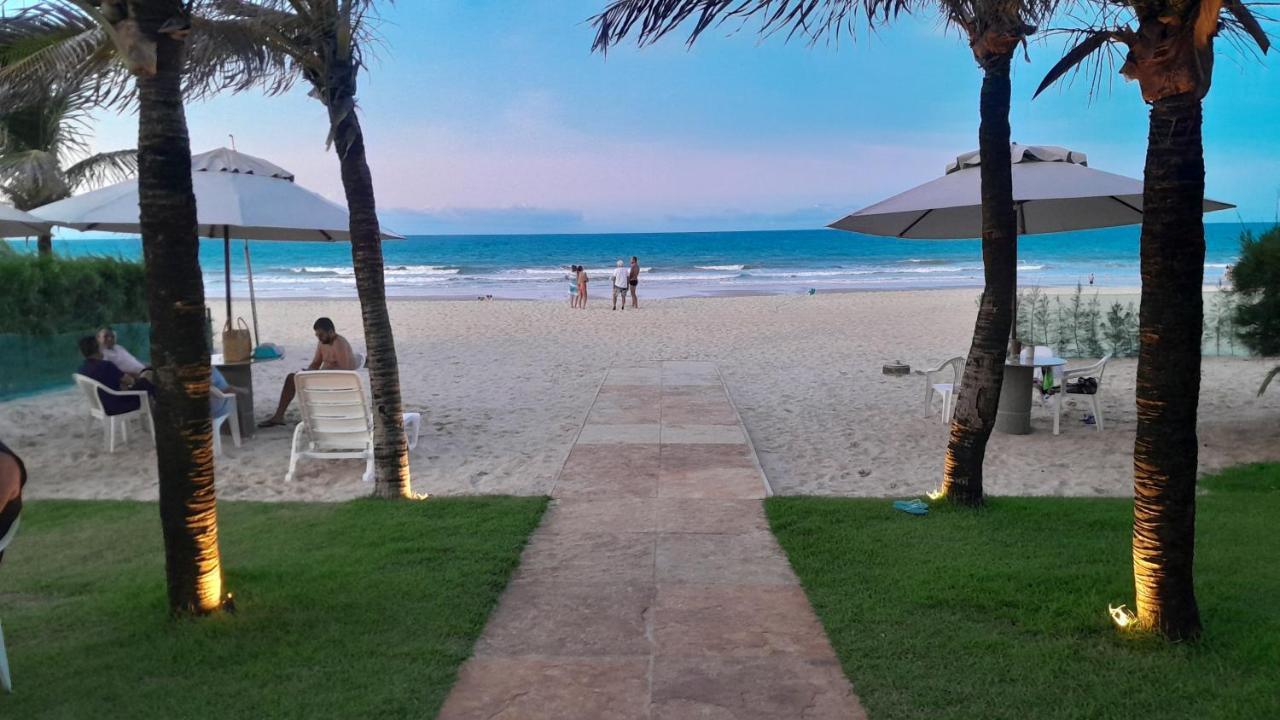 Paraiso Das Dunas - Apartamento A Beira Mar Com Jacuzzi - Proximo Ao Beach Park Акуираз Екстериор снимка